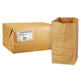 PAPER BAG #25 KRAFT