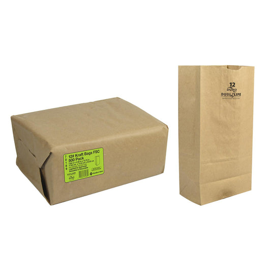 Paper Bag #12 KRAFT