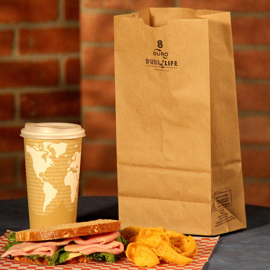 PAPER BAG #8 KRAFT
